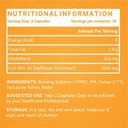 Inlife Conjugated Linoleic Acid CLA 1000 MG Capsules | Grocsy