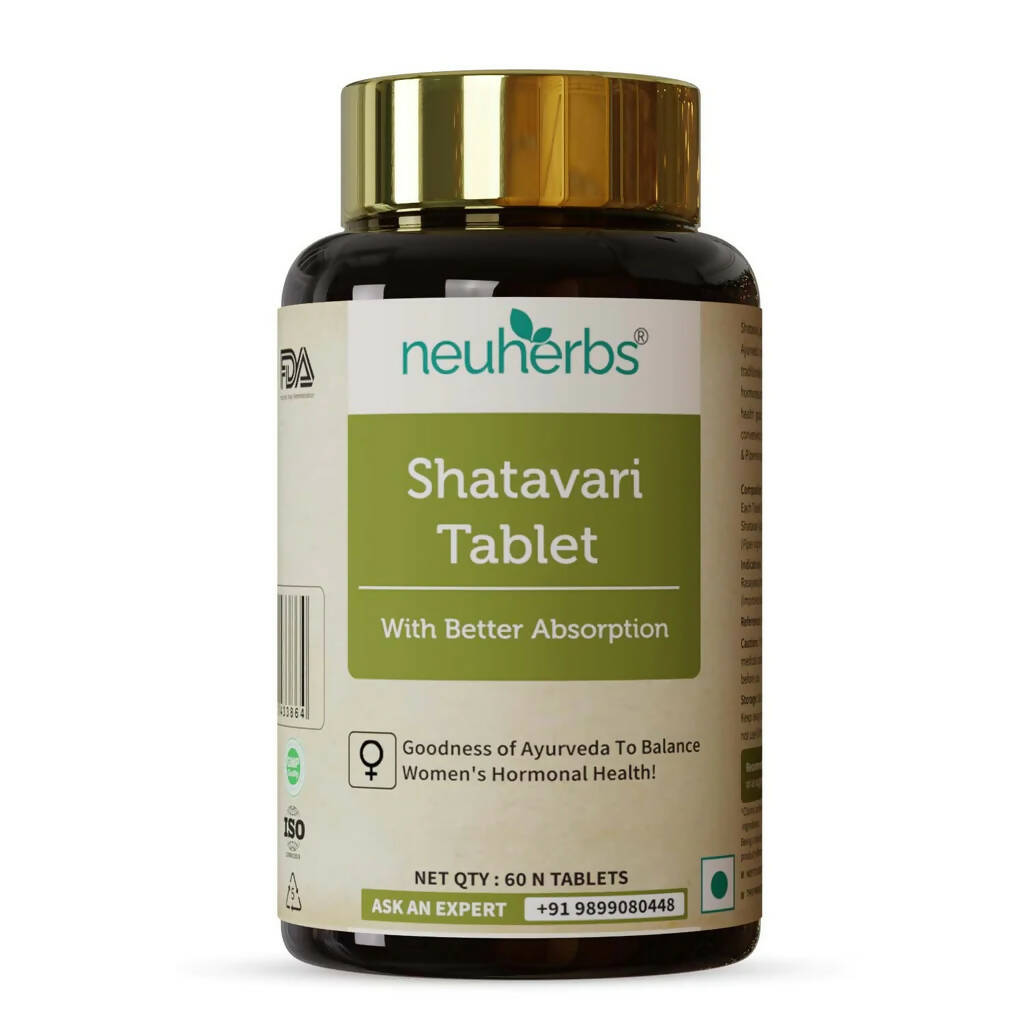 Neuherbs Shatavari Tablets for Women | Grocsy
