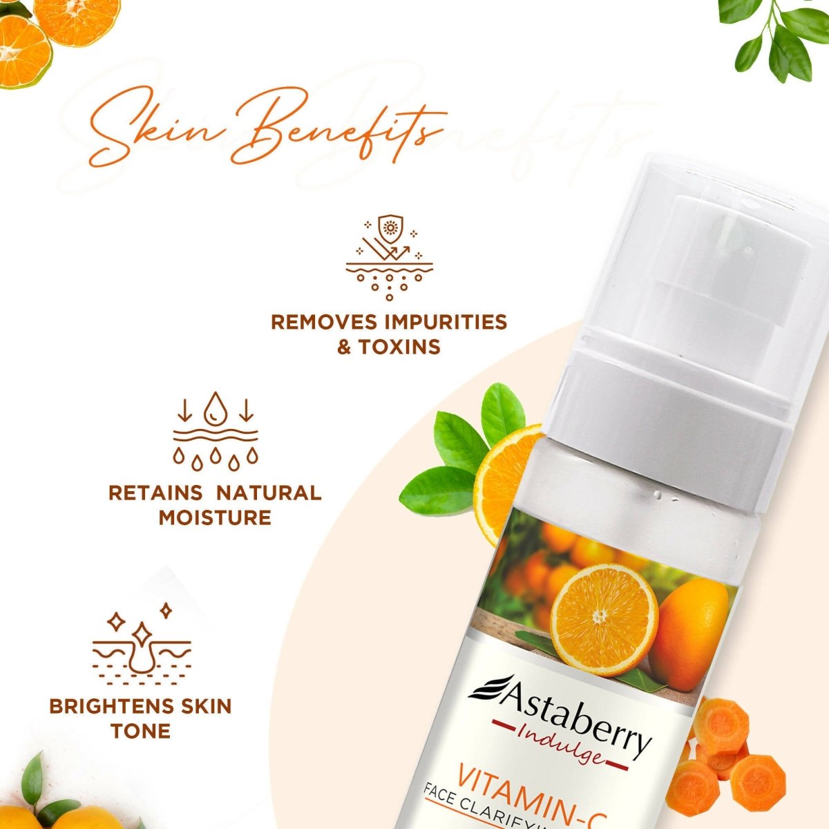 Astaberry Indulge Vitamin C Facial Toner | Grocsy