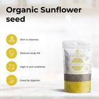 Anveshan Organic Raw Sunflower Seeds | Grocsy