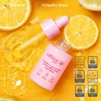 Natural Vibes Vitamin C + Glutathione Glow & Brightening Face Serum | Grocsy