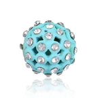 Trendoo Jewelry Gold-Polished Stylish Blue Studs