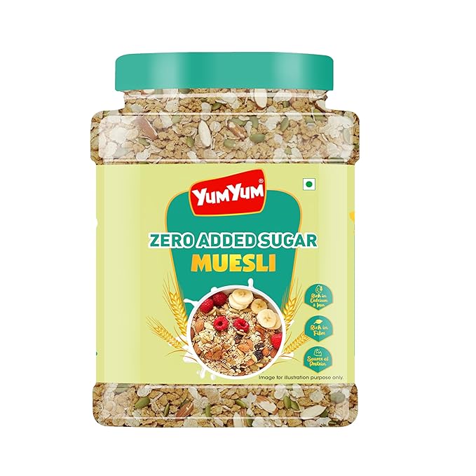 Yum Yum Zero Added Sugar Muesli Jar | Grocsy