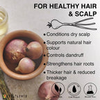 Soulflower Herbal Onion Hair Growth Oil | Grocsy