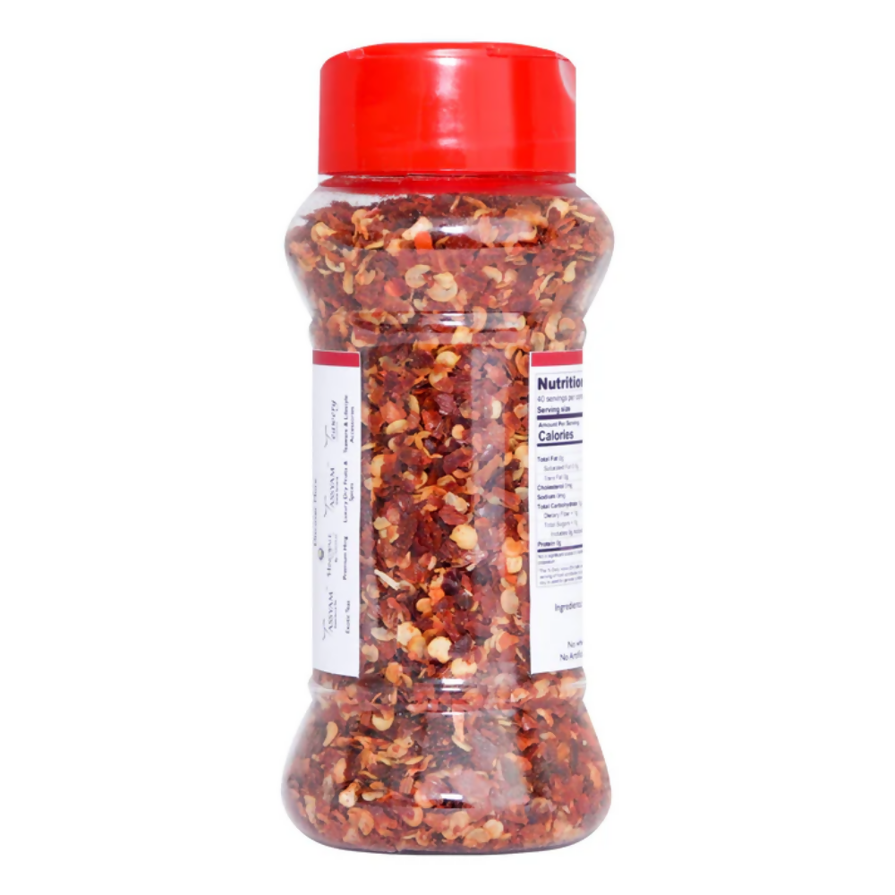 Tassyam Organics Red Chili Flakes | Grocsy