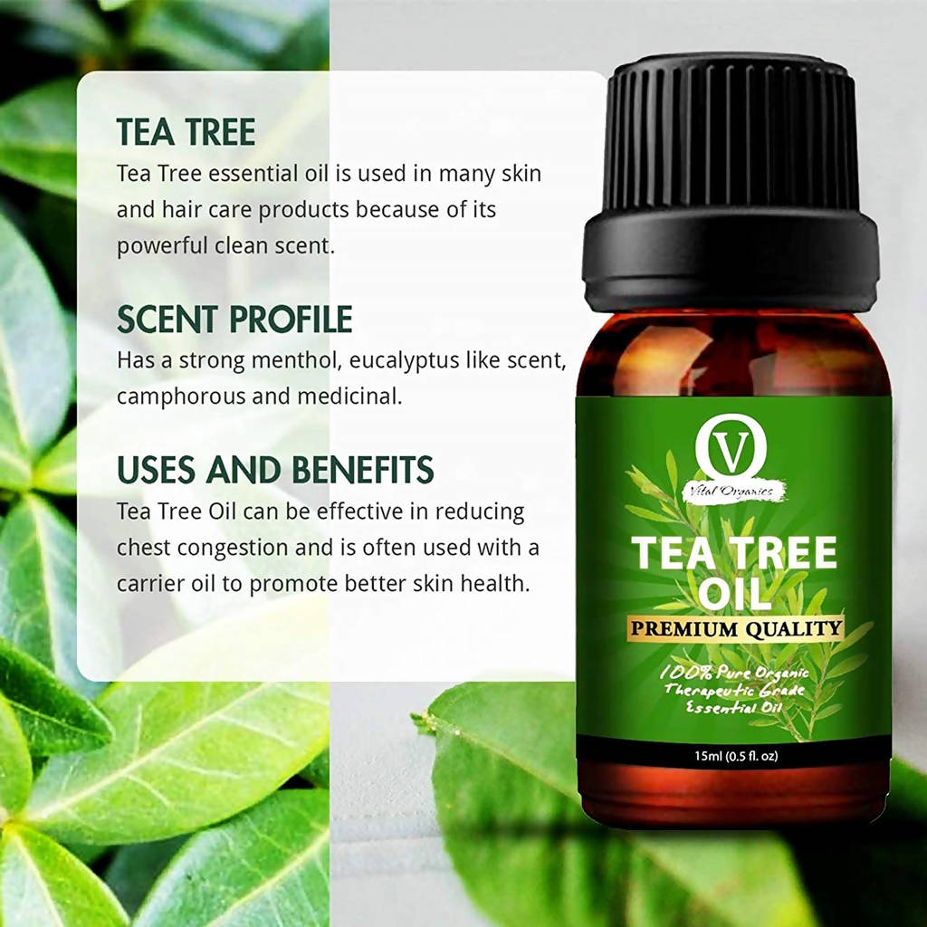 Vital Organics Tea Tree Oil | Grocsy