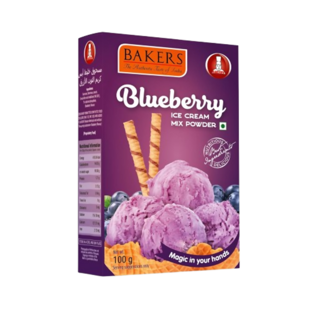 BAKERS Blueberry Ice Cream Powder | Grocsy