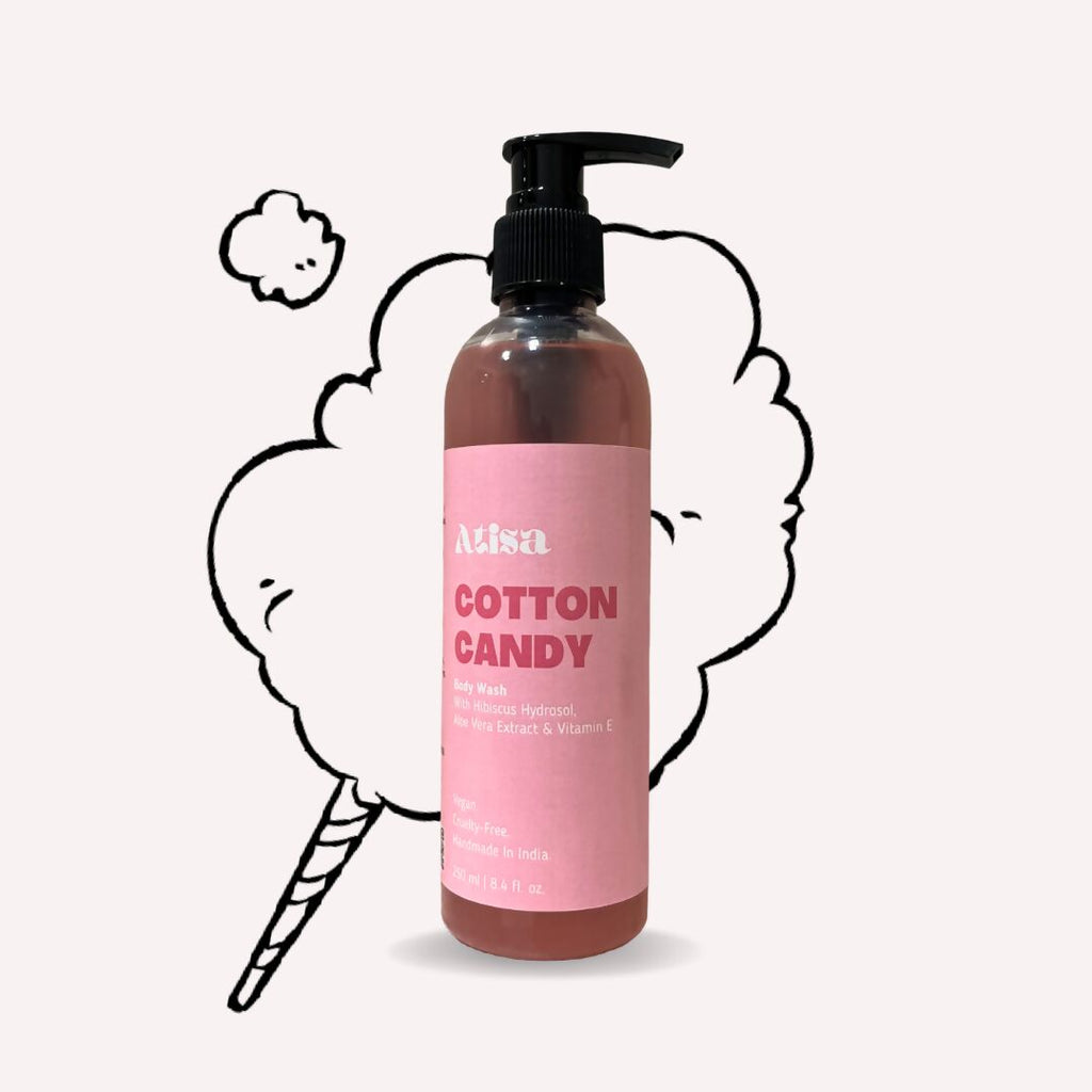 Atisa Cotton Candy Body Wash | Grocsy