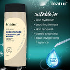 Inatur Niacinamide Shower Gel | Grocsy
