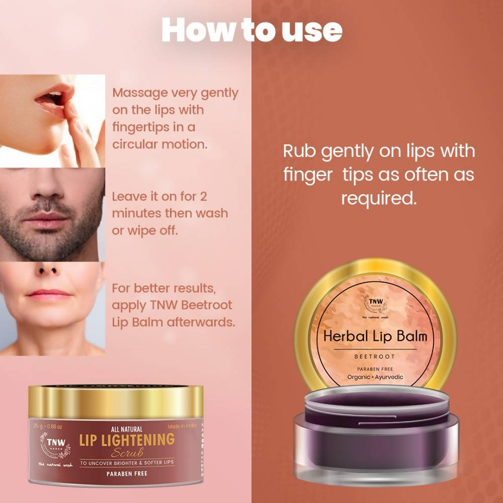 The Natural Wash Herbal Lip Care Combo | Grocsy