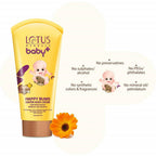 Lotus Herbals Baby+ Happy Bums Diaper Rash Creme (100 Gm) | Grocsy