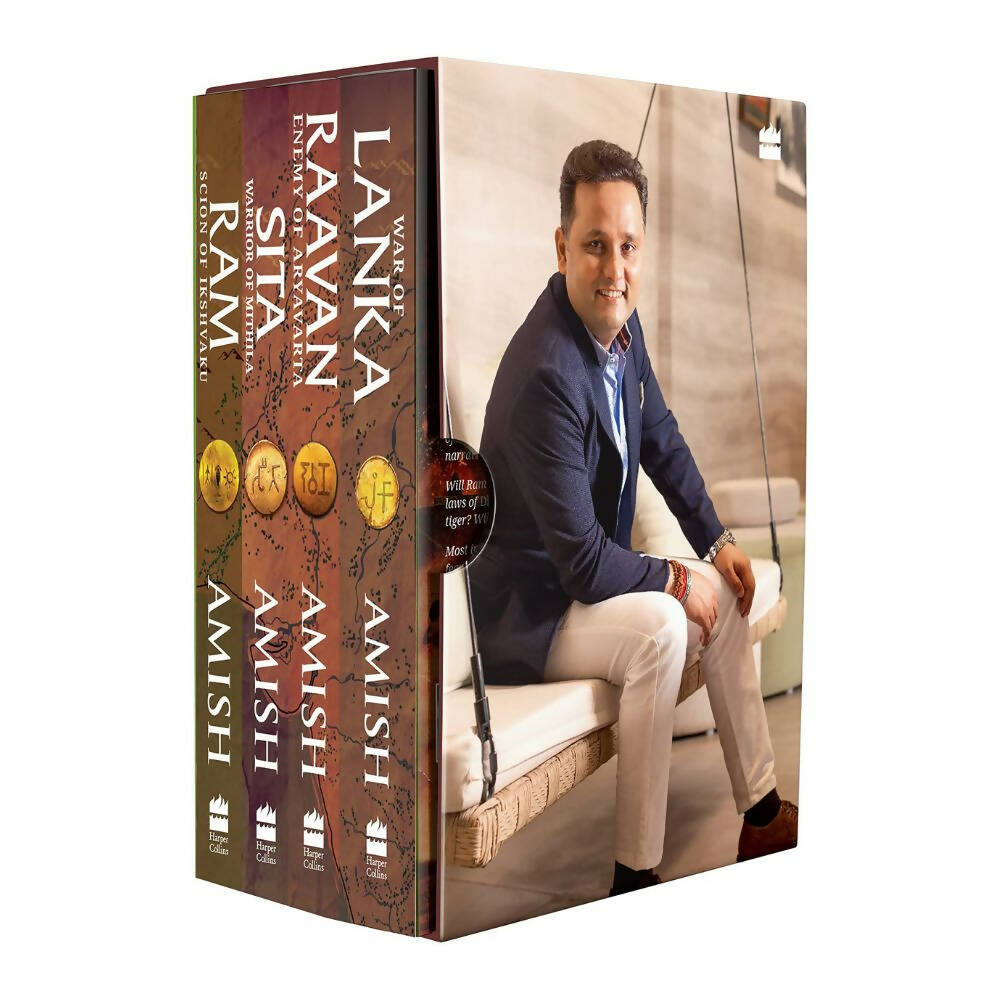 The Ram Chandra Series: Boxset of 4 Books by Amish Tripathi | Grocsy