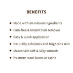 Samisha Organic Chocolate Hair Removal Powder | Grocsy