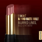 Lakme Absolute Beyond Matte Lipstick - 302 Nude Nectar | Grocsy