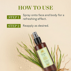 Kama Ayurveda Mini Pure Vetiver Water | Grocsy