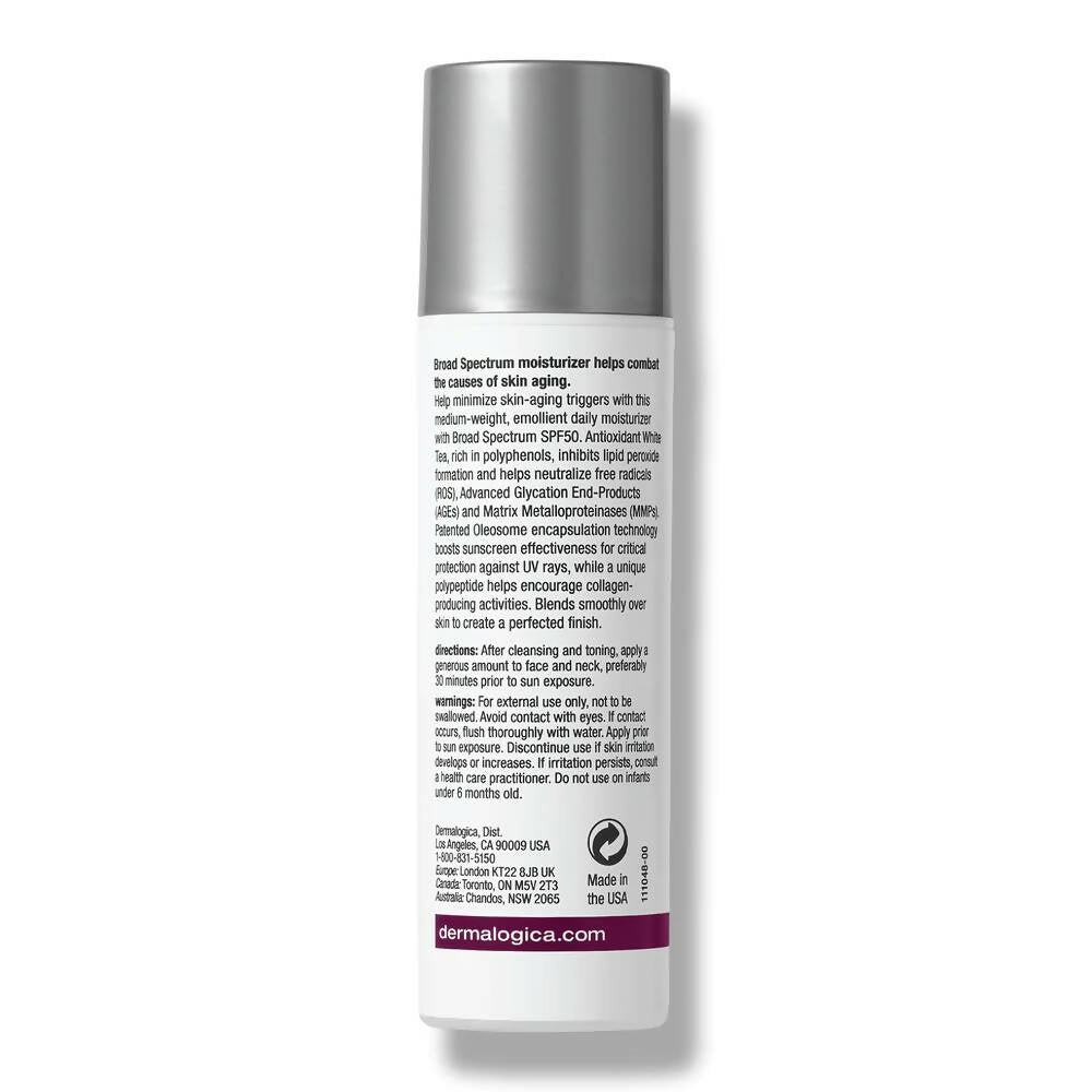 Dermalogica Dynamic Skin Recovery SPF 50 Face Moisturizer & Sunscreen | Grocsy