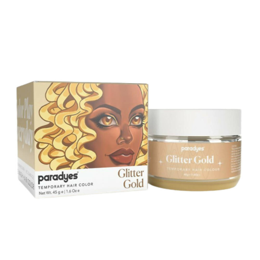 Paradyes Temporary Hair Color - Glitter Gold | Grocsy