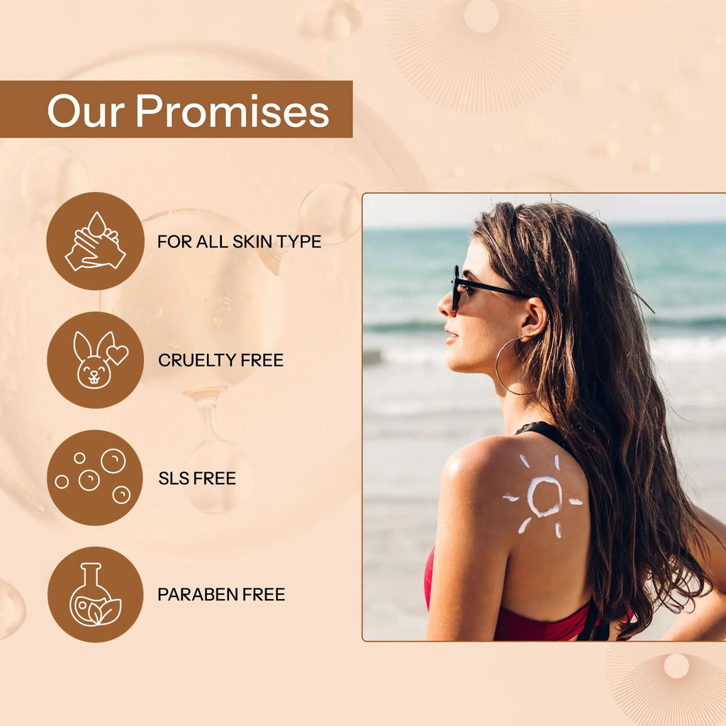 Glopetra Zinc Tinted Mineral Sunscreen Spf 50 Pa+++ | Grocsy