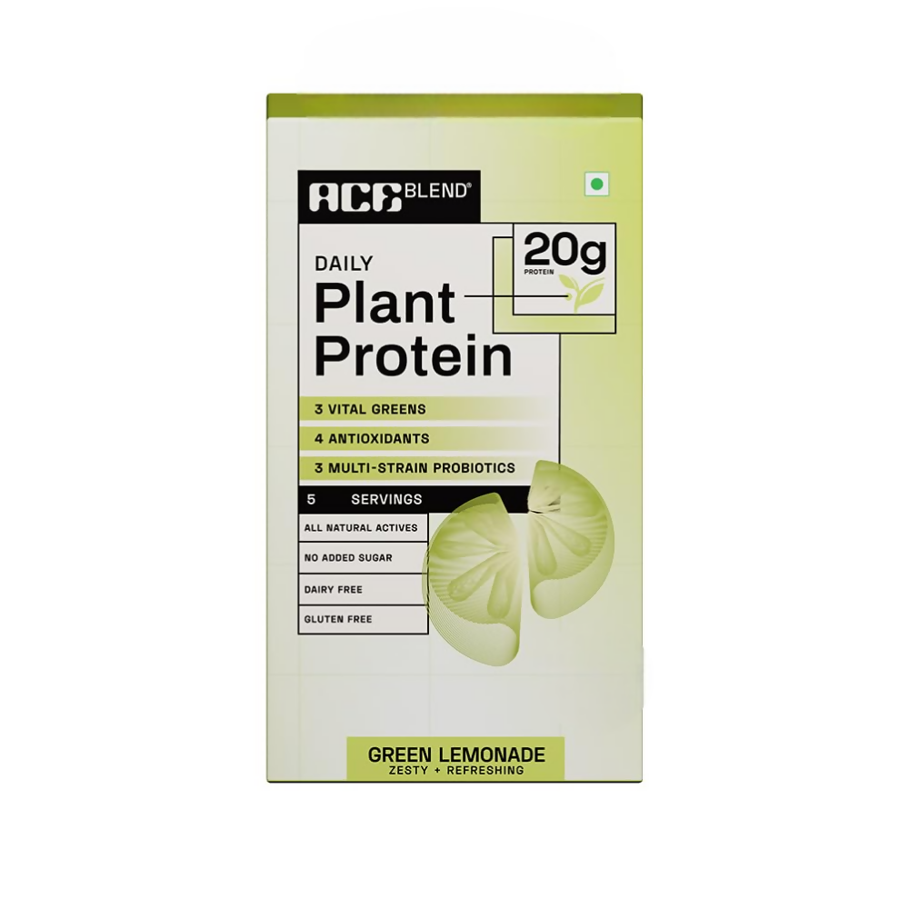 Ace Blend Daily 20G Plant Protein - Green Lemonade | Grocsy