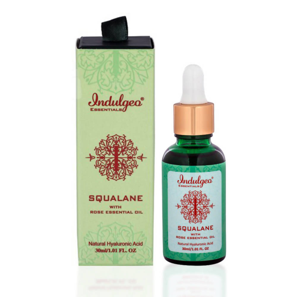 Indulgeo Essentials Squalane With Rose Essential Oil | Grocsy