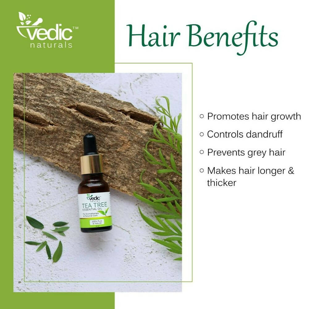 Vedic Naturals Tea Tree Essential Oil | Grocsy