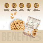 Kitchen Smith Premium Salted Whole Cashew | Grocsy