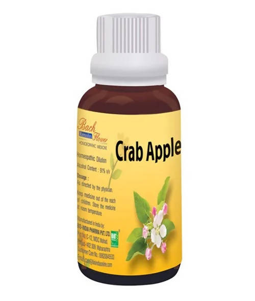 Bio India Homeopathy Bach Flower Crab Apple Dilution | Grocsy
