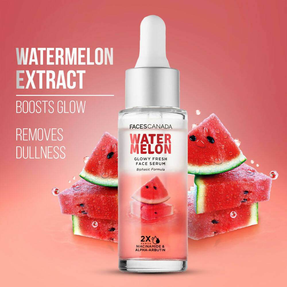 Faces Canada Watermelon Glowy Fresh Face Serum | Grocsy