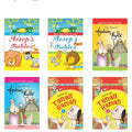 Large Print Easy to Read Aesop's Fables, Arabian Nights & Tenali Raman Classic Stories Books Set of 6| Ages 6 - 12 Year | Grocsy