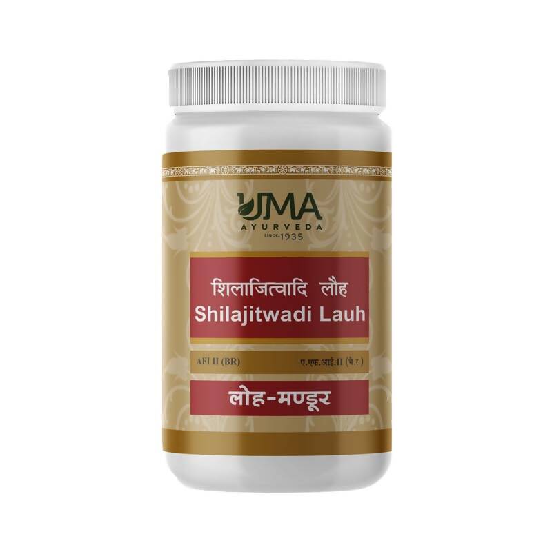 Uma Ayurveda SJ wadi Lauha Tablets | Grocsy