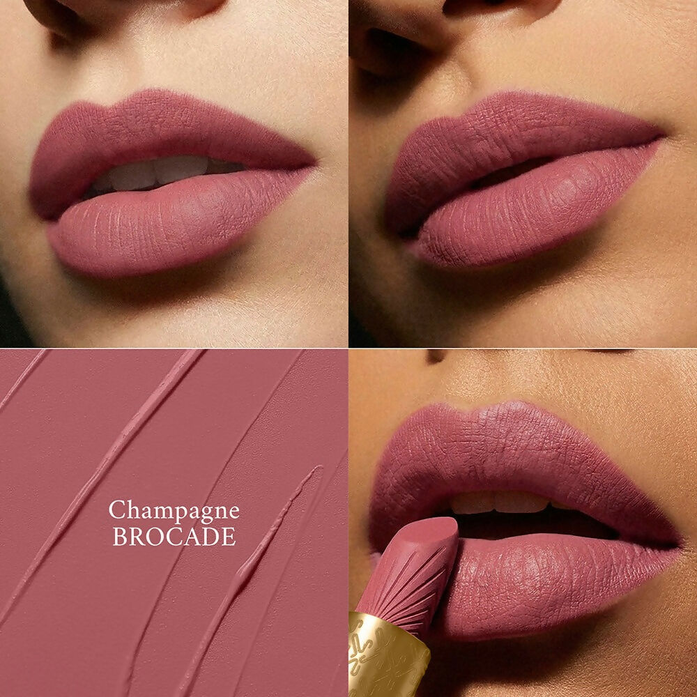 Kay Beauty x Falguni Shane Peacock Luxe Matte Lipstick - Champagne Brocade | Grocsy