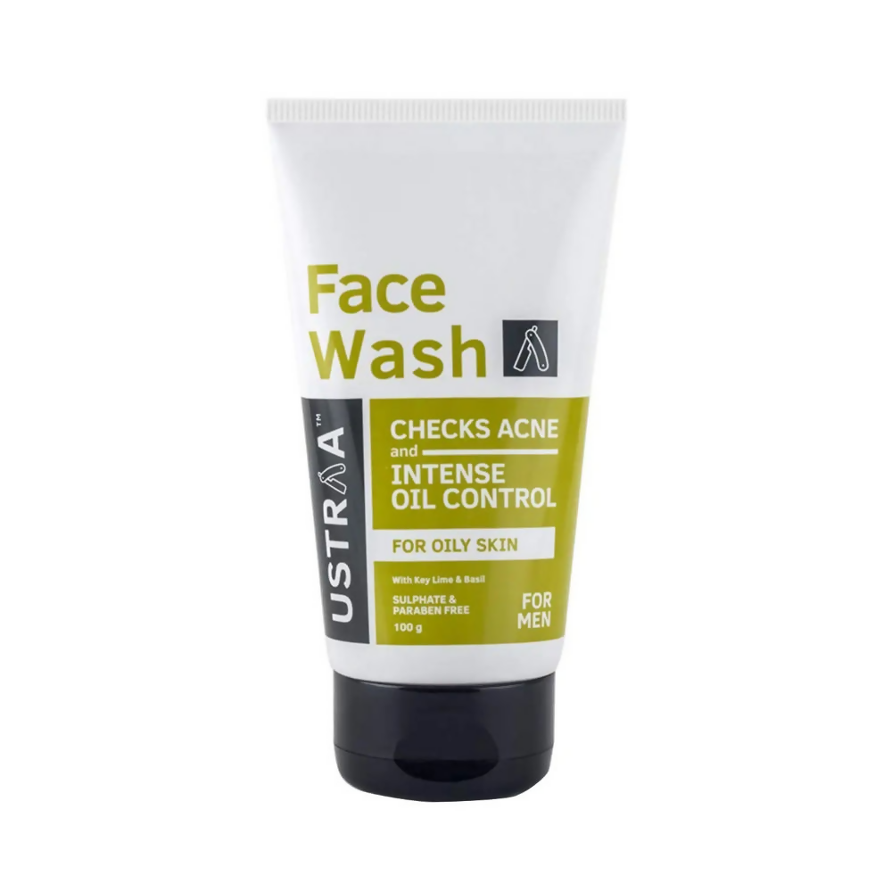 Ustraa Face Wash - Oily Skin (Checks Acne & Intense Oil Control) | Grocsy