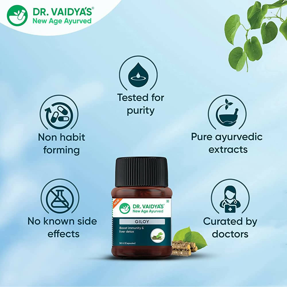 Dr. Vaidya's Giloy Capsules | Grocsy