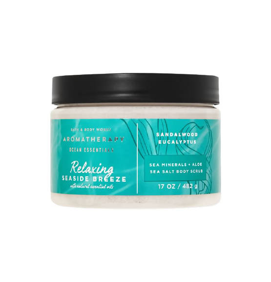 Bath & Body Works Sandalwood Eucalyptus Body Scrub | Grocsy
