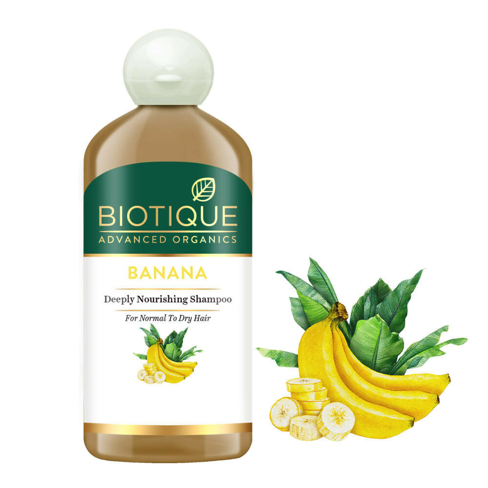 Biotique Advanced Organics Banana Deeply Nourishing Shampoo | Grocsy