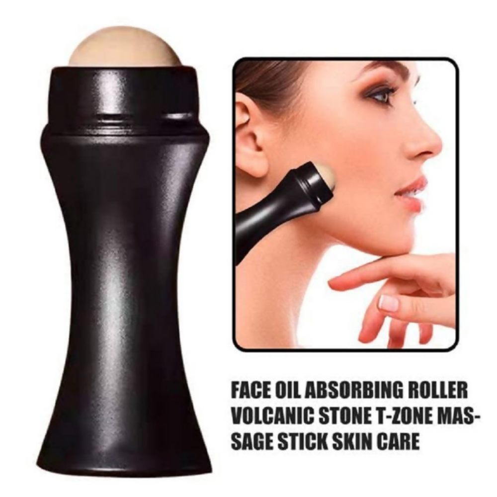 Bronson Professional Oil Absorbing Volcanic Face Roller | Grocsy