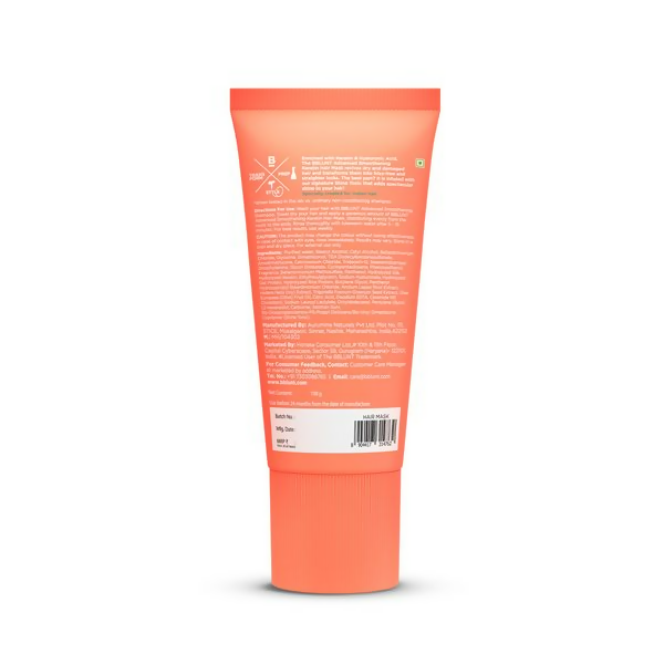 BBlunt Advanced Smoothening Keratin Hair Mask with Keratin & Hyaluronic Acid | Grocsy