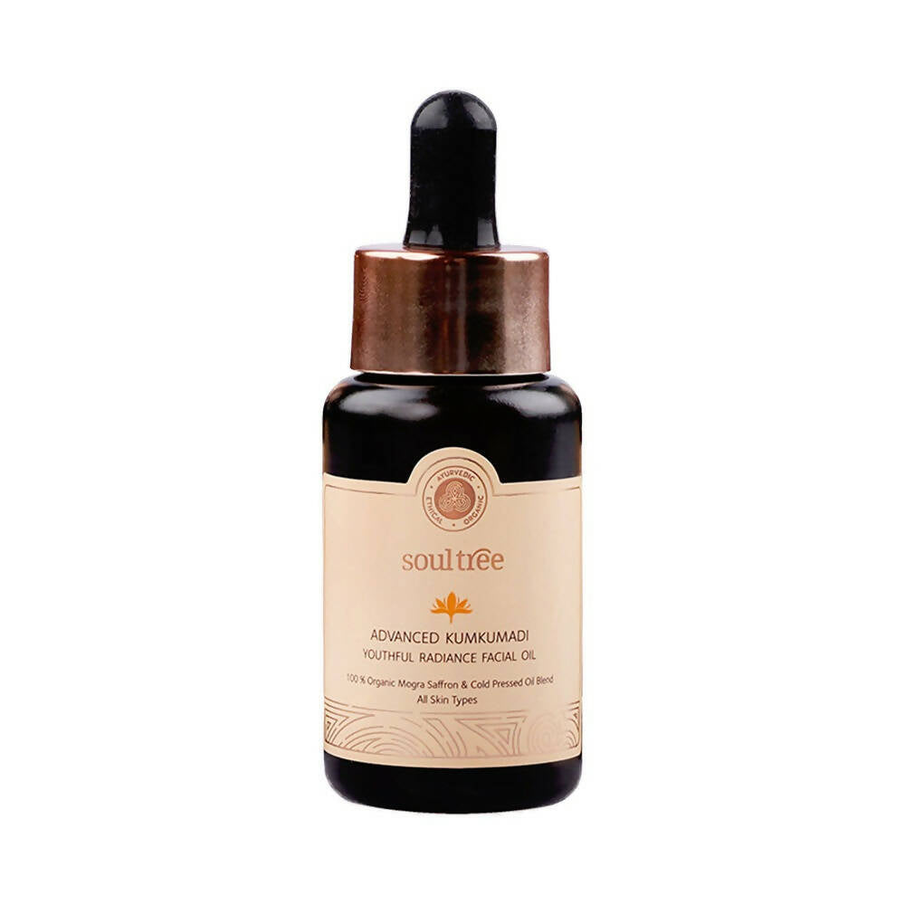 Soultree Advanced Kumkumadi Youthful Radiance Facial Oil | Grocsy