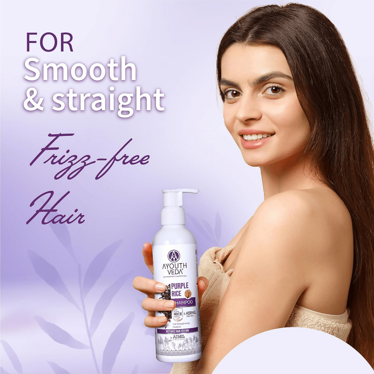 Ayouthveda Purple Rice Shampoo | Grocsy