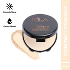 Mila Beaute Superstay Natural Matte Finish Perfecting Compact Powder with SPF 15 - Classic Ivory | Grocsy