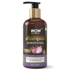 Wow Skin Science Onion & Collagen Anti Hairfall Shampoo For Strenghtens Roots & Prevents Hair Breakage | Grocsy