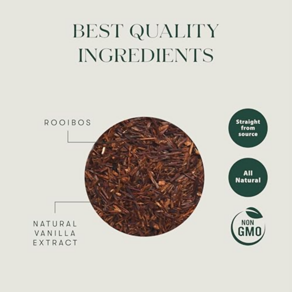 Luxmi Estates Vanilla Rooibos Chai Herbal Infusion | Grocsy