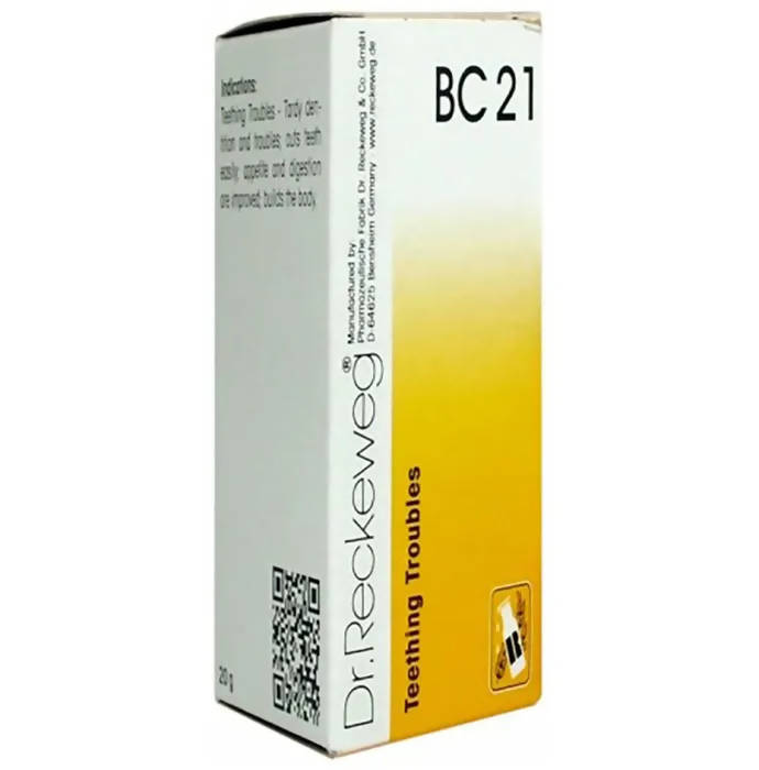 Dr. Reckeweg Bio Combination 21 (BC 21) Tablets | Grocsy