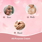 Globus Naturals Cold Cream with Goodness of Rose & Oatmeal For Glowing and Hydrated Skin, All Skin Types | Grocsy