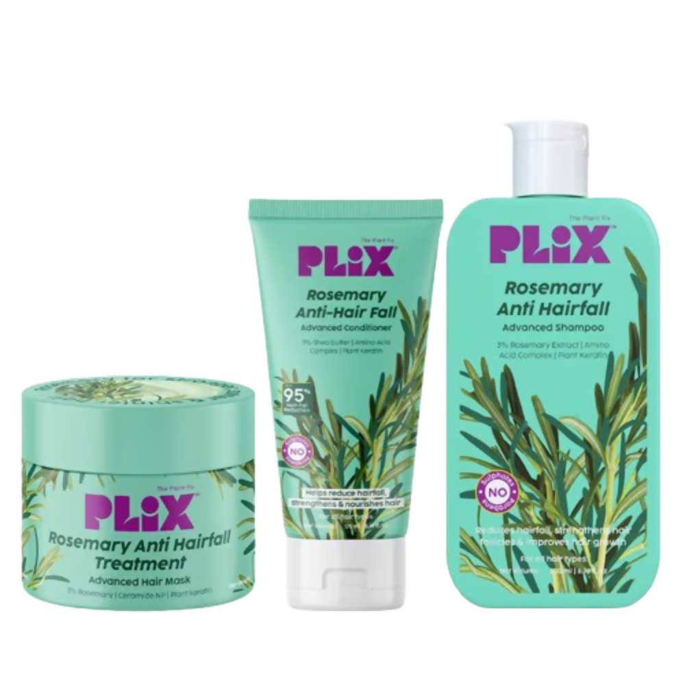 PLIX The Plant Fix Rosemary Advanced Hair Kit | Grocsy
