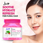 Jeva Rose and Aloe Vera Facial Massage Gel | Grocsy