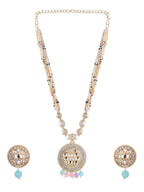 VOJ Women Multi Color stainless steel Jewellery Set