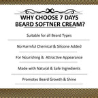 7 Days Beard Softener Cream | Grocsy