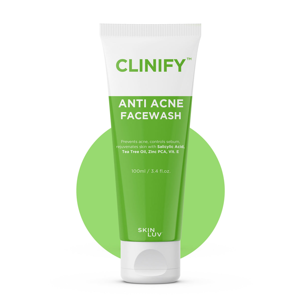 SkinLuv Clinify Anti Acne Facewash with Salicylic Acid | Grocsy