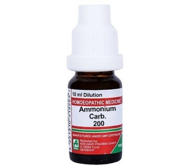 Adel Homeopathy Ammonium Carb Dilution | Grocsy
